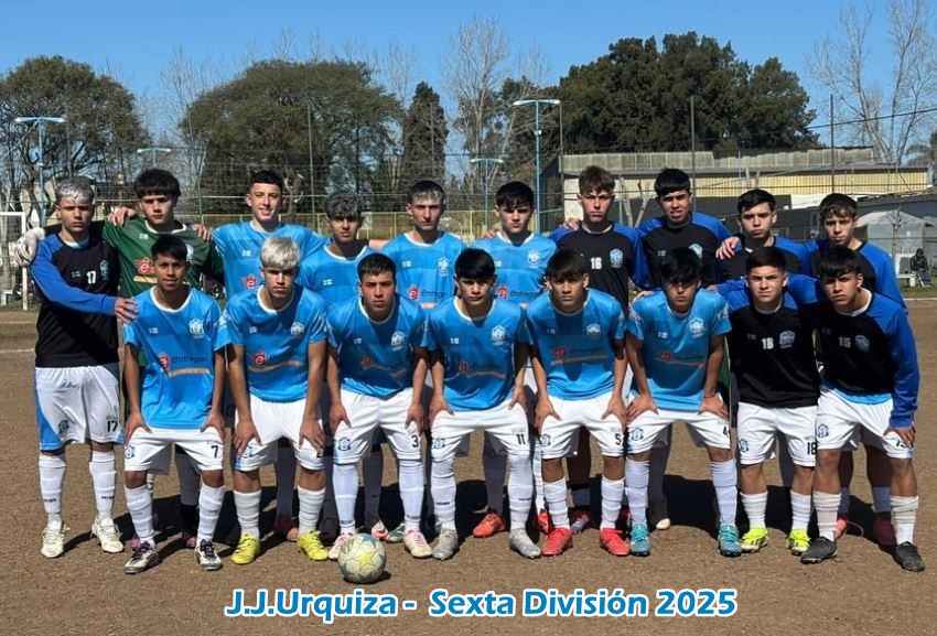 JJUrquiza, J.J.Urquiza, Juveniles, Sexta División, 2025, Fecha 14, 6ta