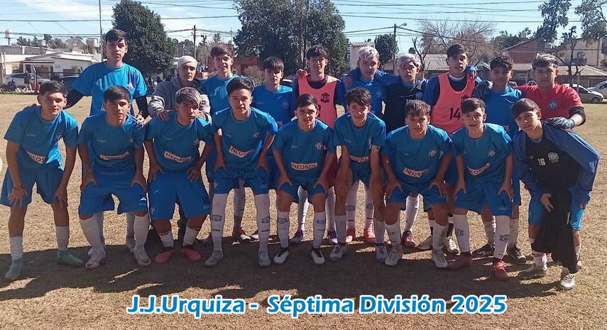 JJUrquiza, J.J.Urquiza, Juveniles, Septima División, 2025, Fecha 13, 7ma