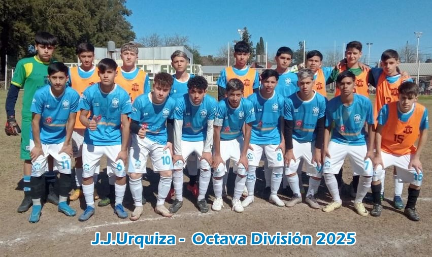 JJUrquiza, J.J.Urquiza, Juveniles, Octava División, 2025, Fecha 13, 8va