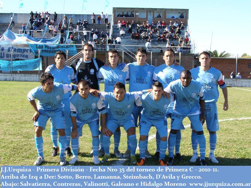 J.J. Urquiza, Campaña de Primera C 2010-2011, JJUrquiza