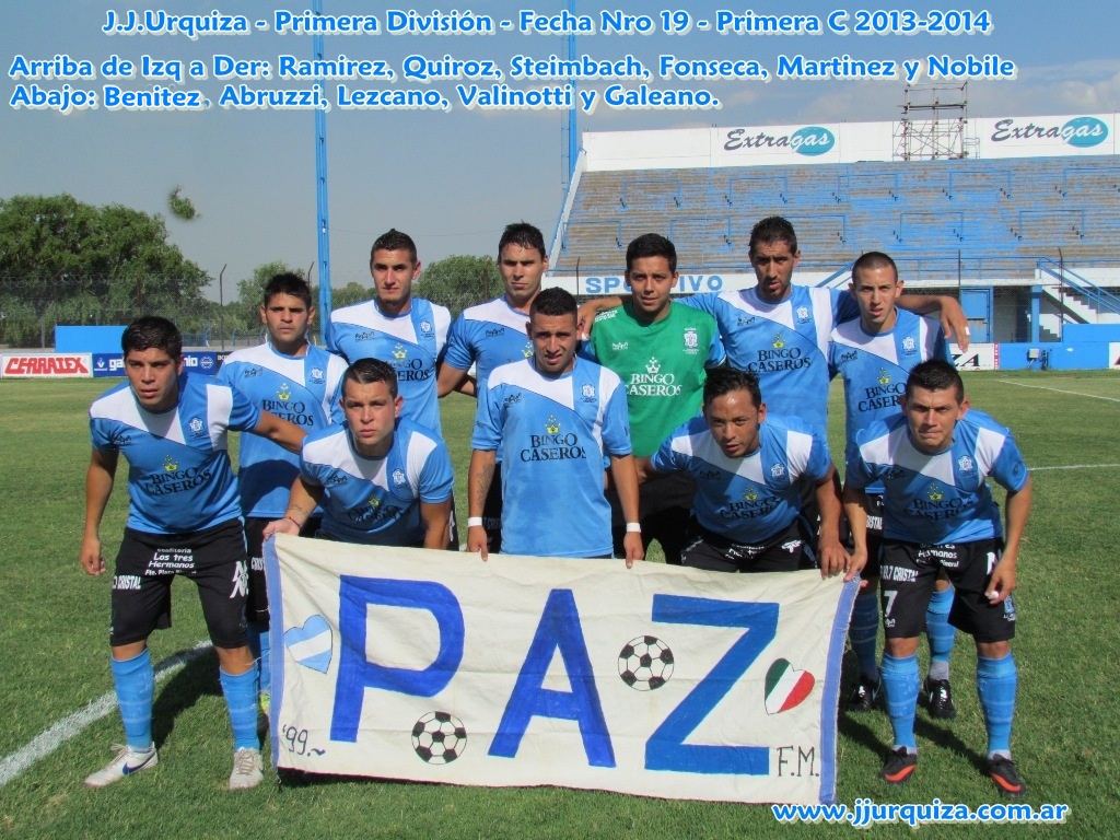 JJUrquiza vs Deportivo Italiano, 2013, Fecha Nro 19 del Torneo de Primera C 2013-14, AFA