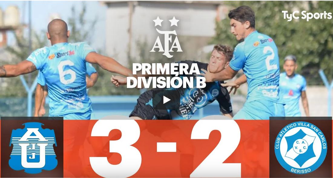 JJUrquiza, Villa San Carlos, Clausura 2020, Fecha Nro 2, Primera B, AFA