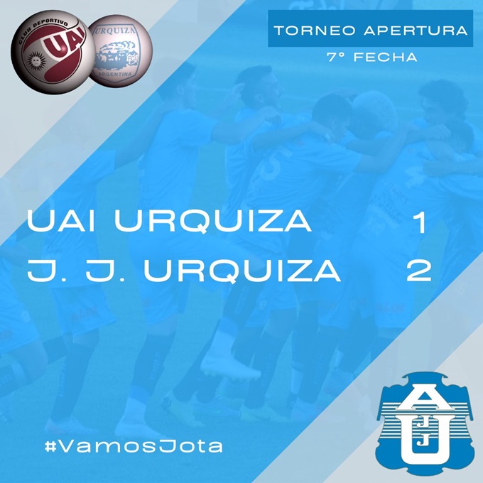 UAI Urquiza, J.J.Urquiza, Fecha Nro 7, Apertura, Primera B, Metropolitana, 2021