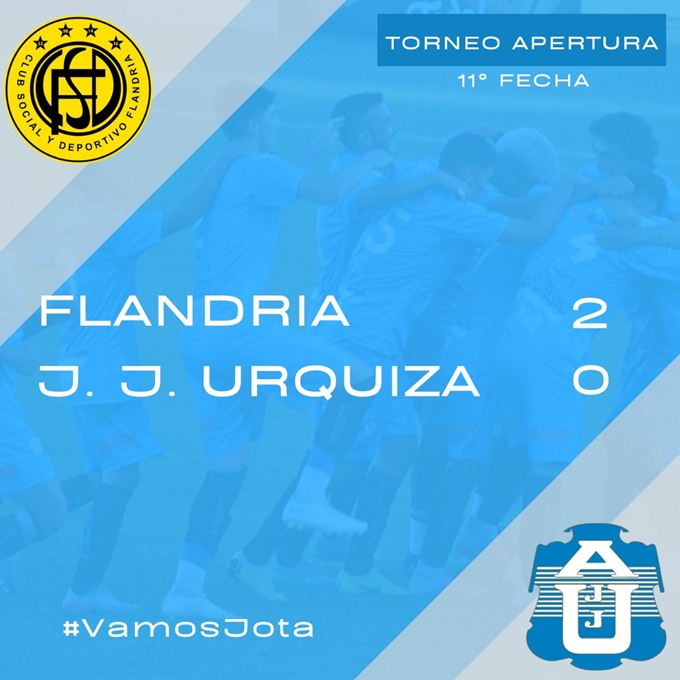 Flandria, J.J.Urquiza, Fecha Nro 11, Apertura, Primera B, 2021
