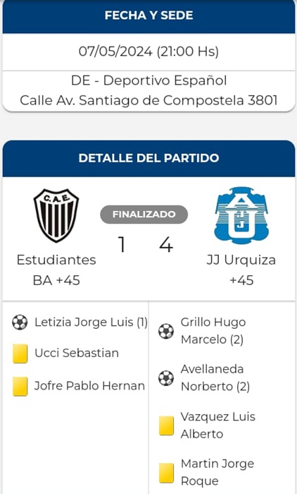 JJUrquiza, Senior, Estudiantes Bs. As., +45, 2024, Fecha Nro 8, Liga Senior