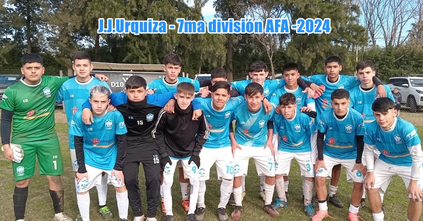 J.J.Urquiza, Juveniles, 7ma, Inferiores, 2024, D10 F.C., Fecha Nro 9, Zona Norte, AFA