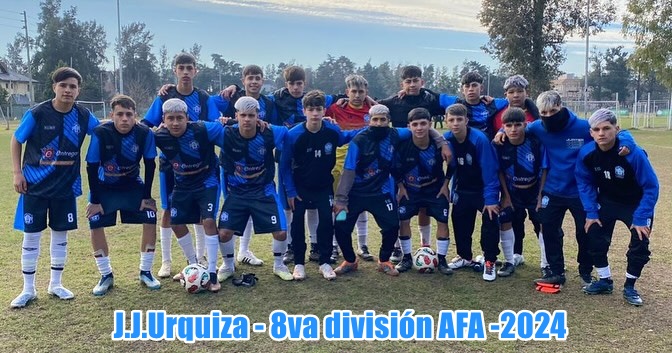 J.J.Urquiza, Juveniles, 8va, Inferiores, 2024, D10 F.C., Fecha Nro 9, Zona Norte, AFA