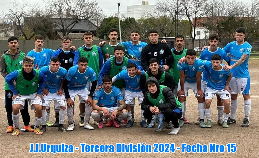 J.J.Urquiza, Juveniles, Inferiores, 2024, Fecha 15, Zona Clasificación, AFA, Tercera, Reserva