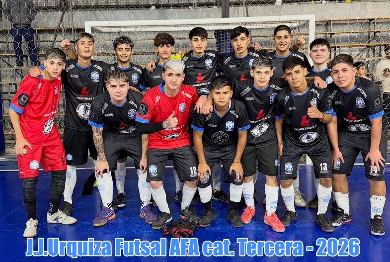 J.J.Urquiza, Futsal AFA, Primera D , AFA 2026, Futsal, Masculino, Tercera