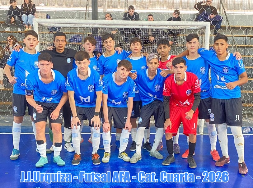J.J.Urquiza, Futsal AFA, Primera D , AFA 2026, Futsal, 4ta, Cuarta, Masculino, Quinta