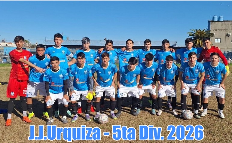 JJUrquiza, J.J.Urquiza, Quinta División, 5ta, Juveniles, inferiores, 2026, AFA